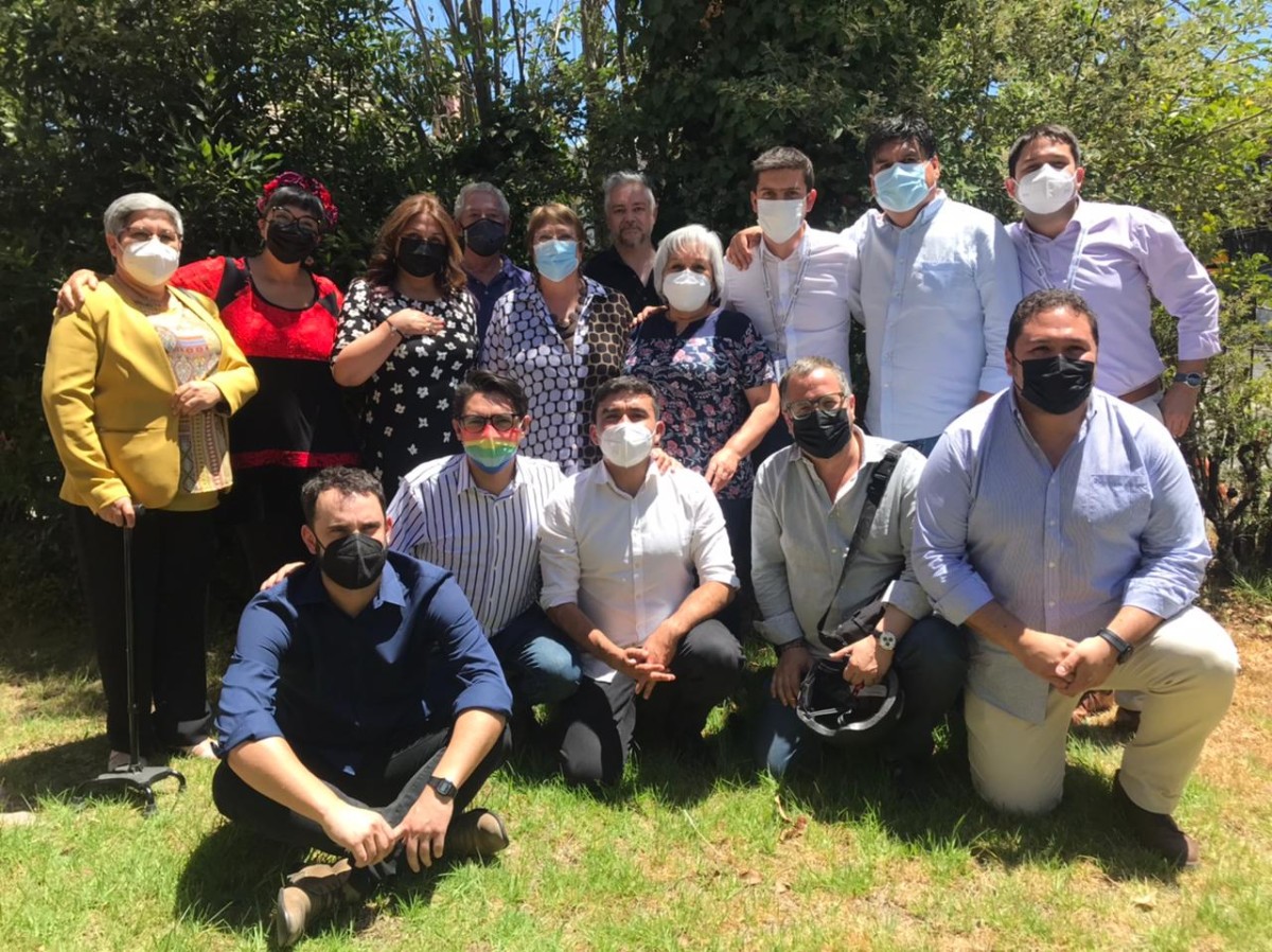 La exPresidenta Michelle Bachelet se reunió con el Colectivo Socialista