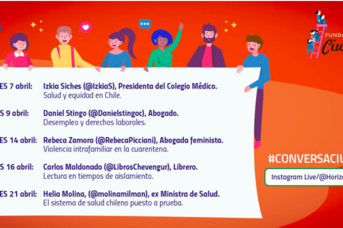 "Conversa ciudadana": el espacio que aborda la contingencia nacional