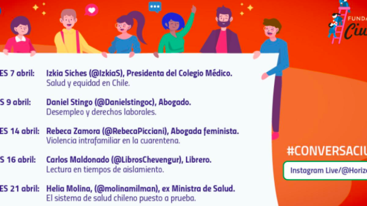 "Conversa ciudadana": el espacio que aborda la contingencia nacional