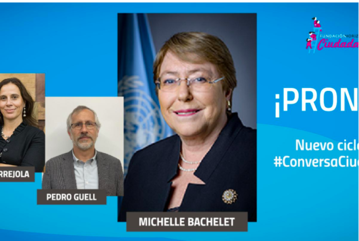 Nuevo ciclo de #ConversaCiudadana trae diálogo con la exPresidenta Michelle Bachelet