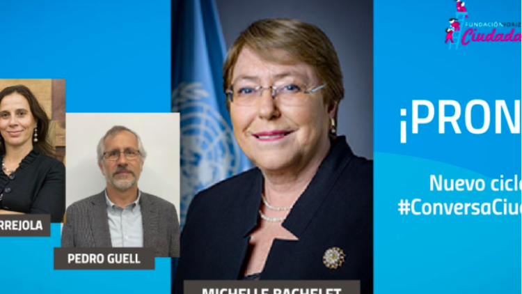 Nuevo ciclo de #ConversaCiudadana trae diálogo con la exPresidenta Michelle Bachelet