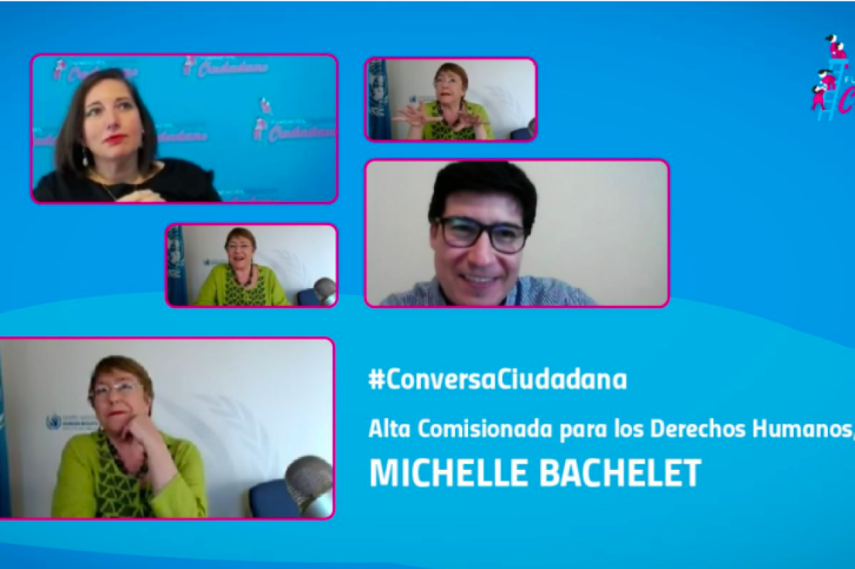 Michelle Bachelet: "La pandemia nos revela las profundas limitaciones de lo que hemos construido por décadas"