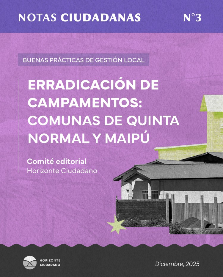 Erradicación de campamentos: Comunas de Quinta Normal y Maipú